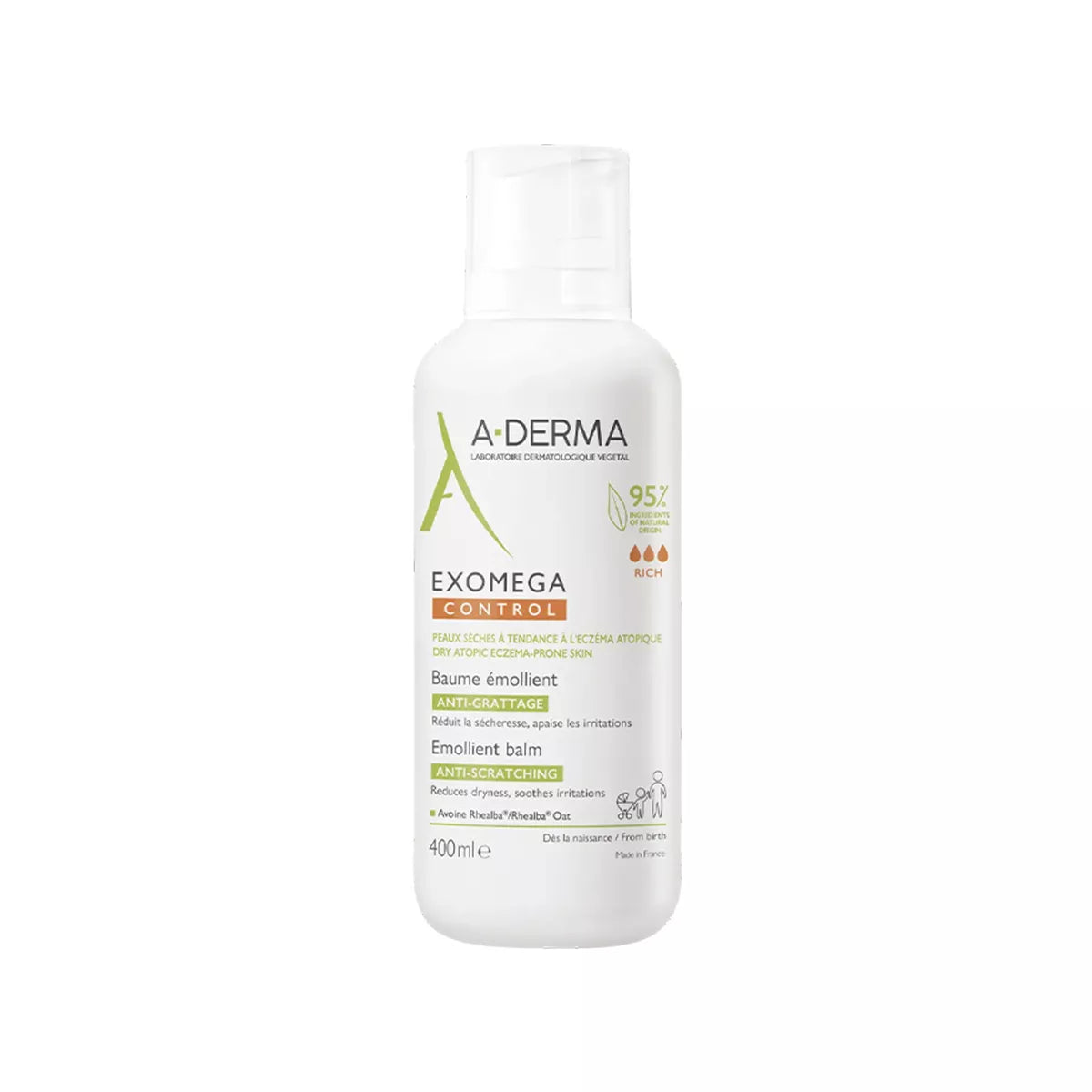 A-Derma Exomega Balsam per lekura te thata atopike 400 ml