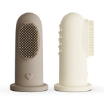 Finger toothbrush oral cleaner kit(all colors sete Selikoni ) Moonkie