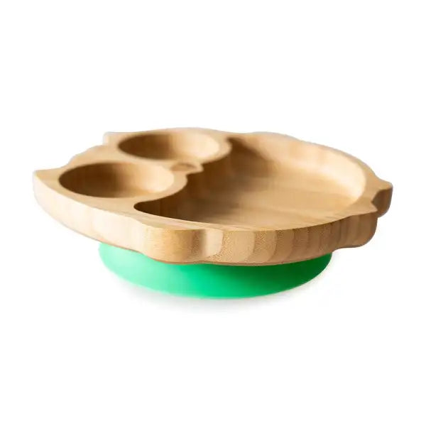 Eco Rascals- BAMBOO pjate druri per ushqime me vakum silikoni
