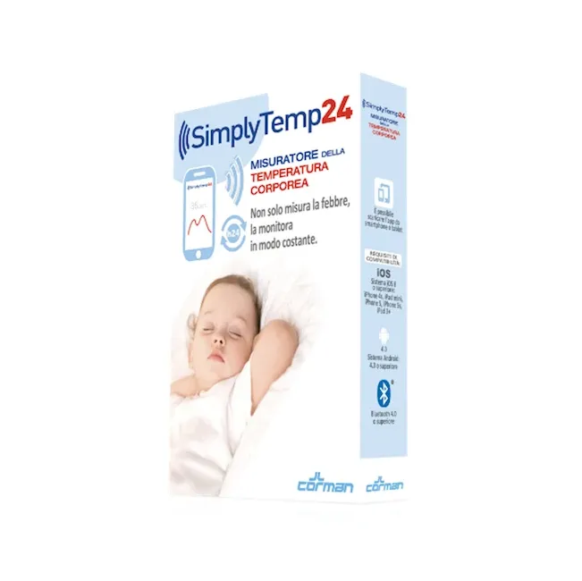 SimplyTemp24 Termometër Inteligjent për Monitorim të Temperaturës 24 orë