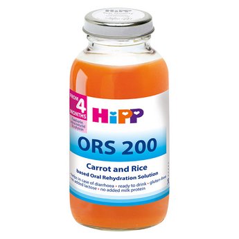 HiPP ORS 200 Carrot & Rice 200ml (elektrolite per hidratim)