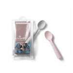 Training Spoon 2-pack (Grey+Cotton Candy) Miniware
