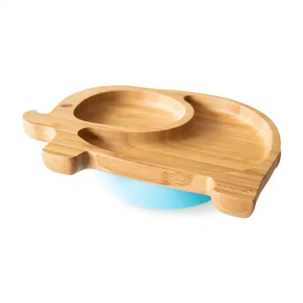 Eco Rascals- BAMBOO SUCTION PLATE – ELEPHANT
