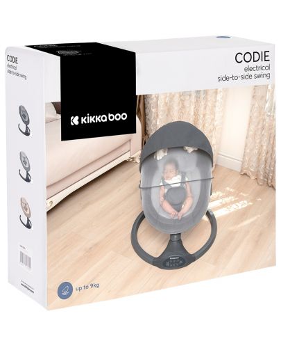 Kikka Boo Codie Swing Elektrik anë‑më‑anë (deri 9 kg)