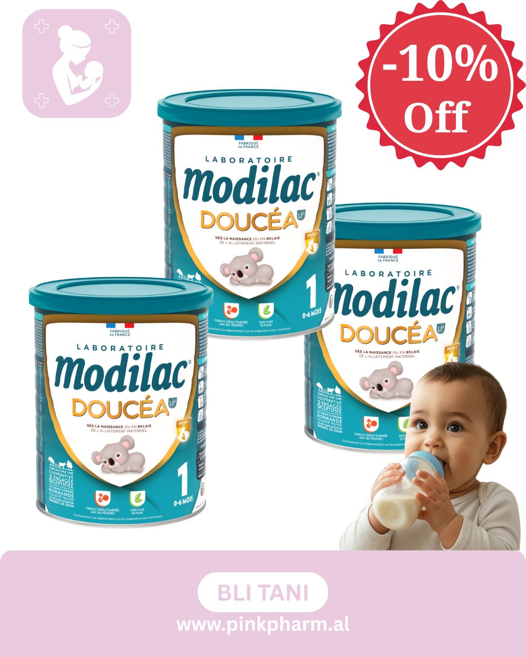 Modilac- Doucea 1 Qumesht formule