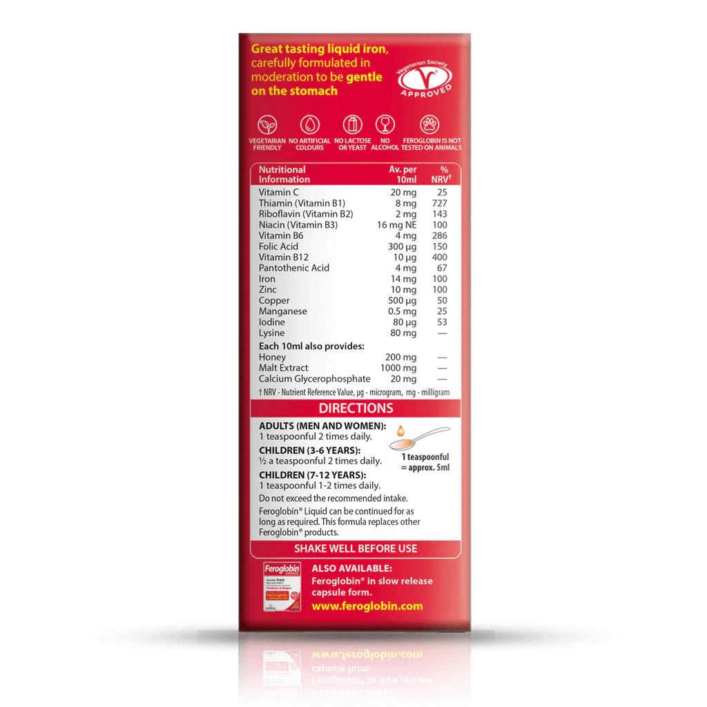 Vitabiotics – Feroglobin B12 (liquid)