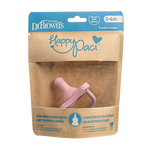 Happy Paci , qetesues 100% silikon, per bebe 0-6m, Rozë