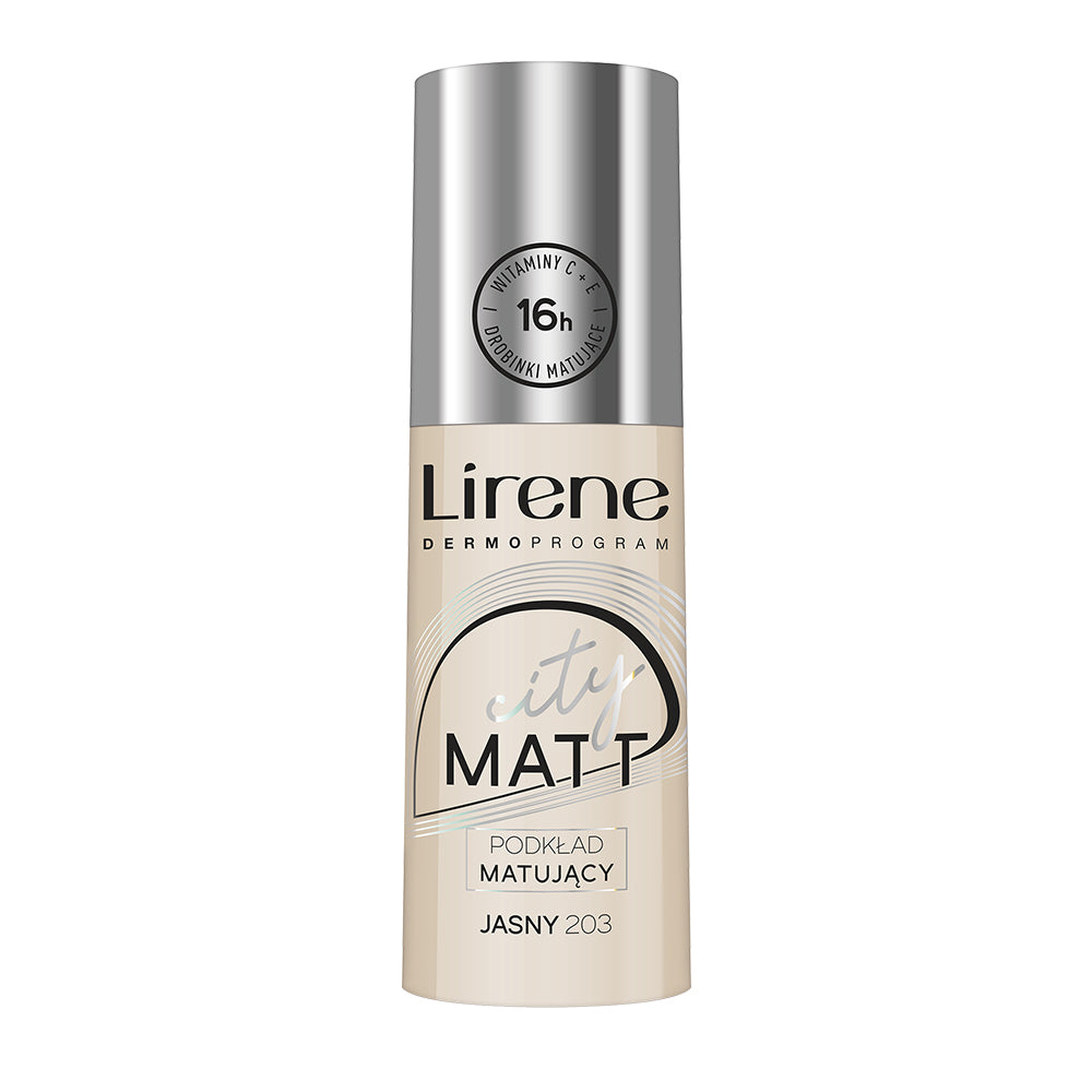 Lirene - City Matt Mattifying Foundation 30 ml