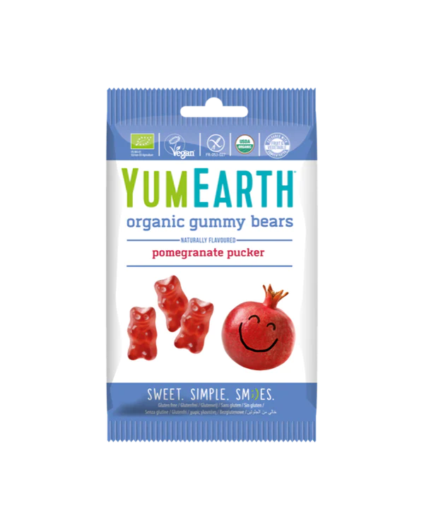Yum Earth - Organic Gummy Bears Pomegranate Pucker