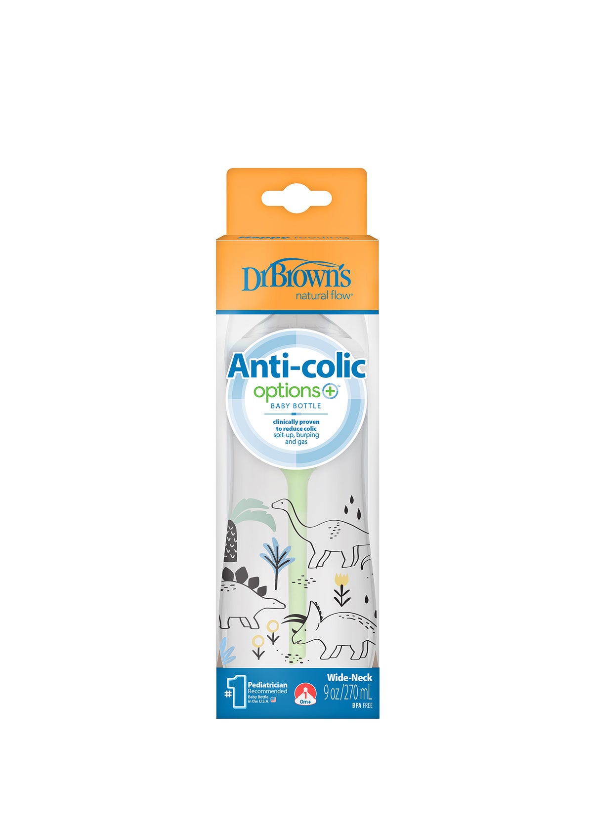 Dr. Brown's biberon plastik 270 ml anti-kolik