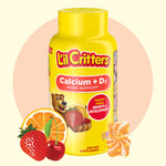L'il Critters Calcium + D3 Gummy Bear Vitamin 60 Gummies