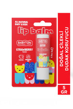 Babyton – Balsam Buzësh Natyral me Luleshtrydhe