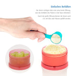 Milkpowder portioner dispenser