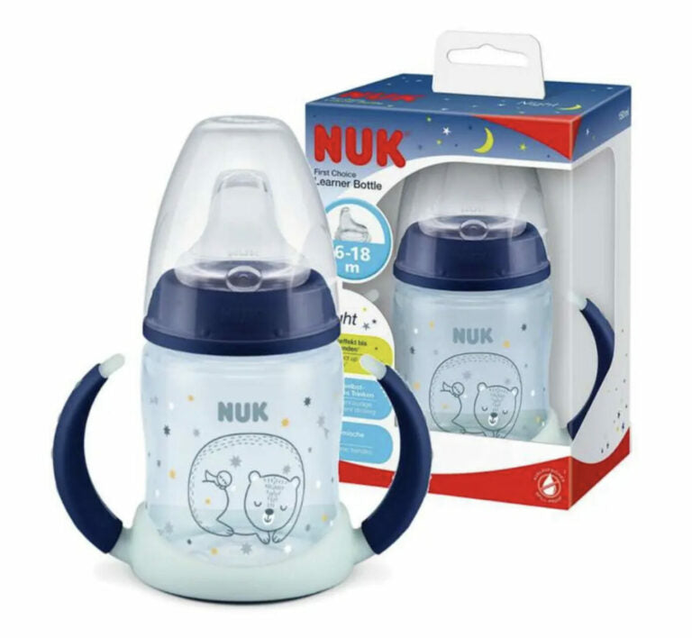 NUK - First Choice Learner Bottle 6-18 M Night Blu