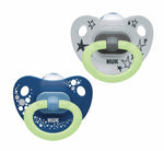 NUK - Biberon Rrens Happy Nights 0-6 M Blu