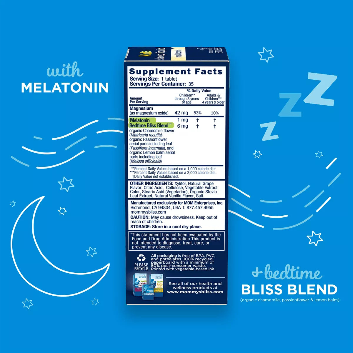 Mommy's Bliss - Kids Sleep Chewable