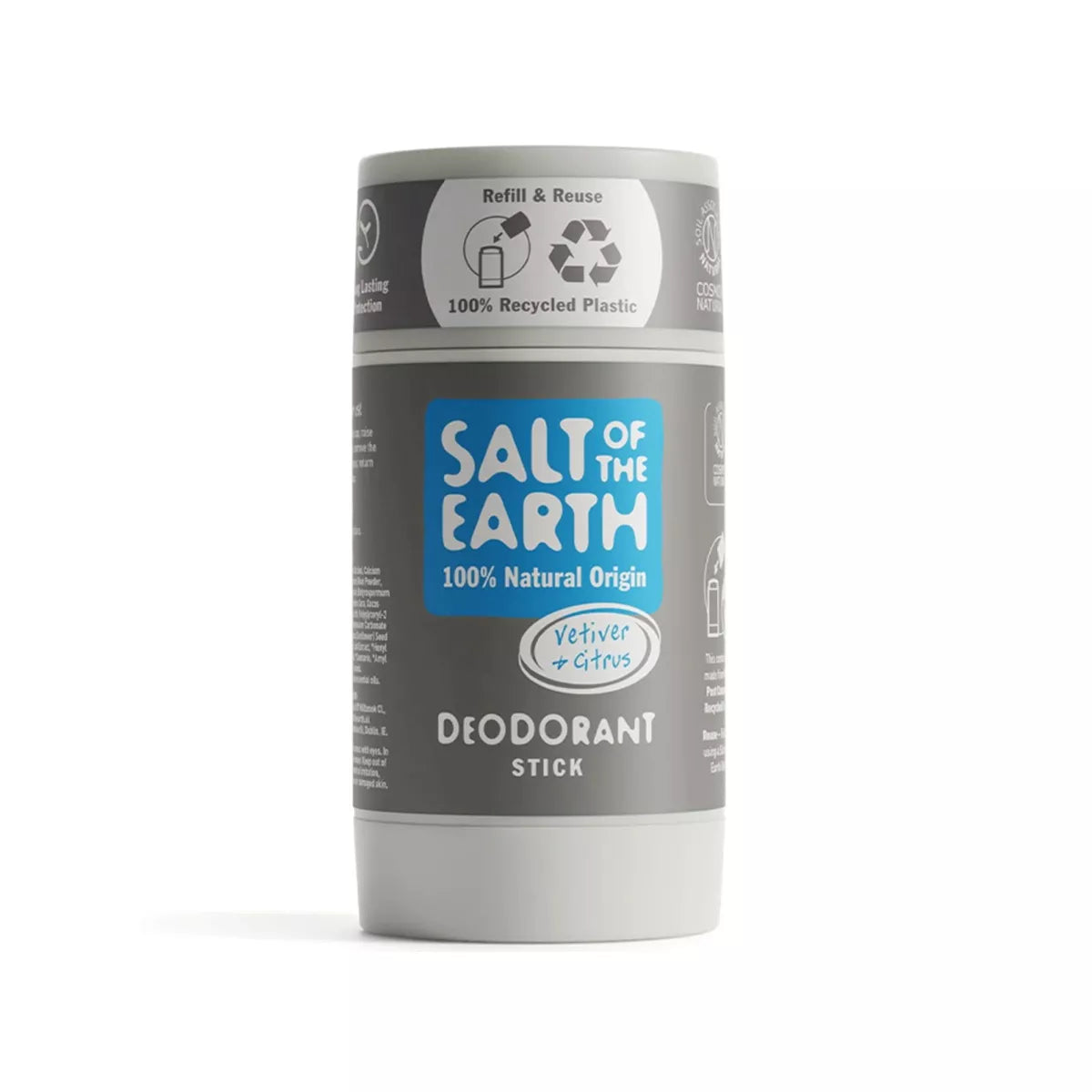 Salt of the Earth Natural Deodorant Stick - Vetiver & Citrus