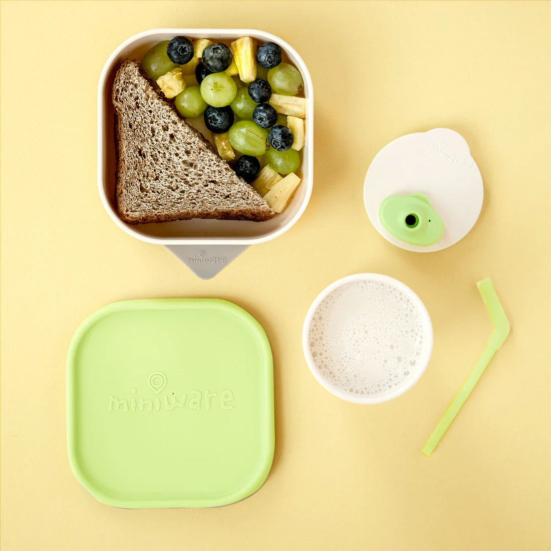 Sip & Snack (Vanilla/Keylime) Miniware