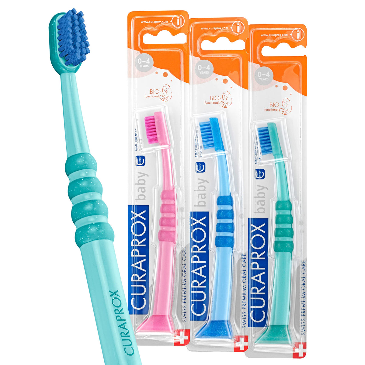 Curaprox Baby Toothbrush 0-4 vjeç