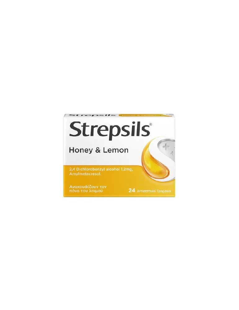Strepsils Honey & Lemon ( karamele per fytin)