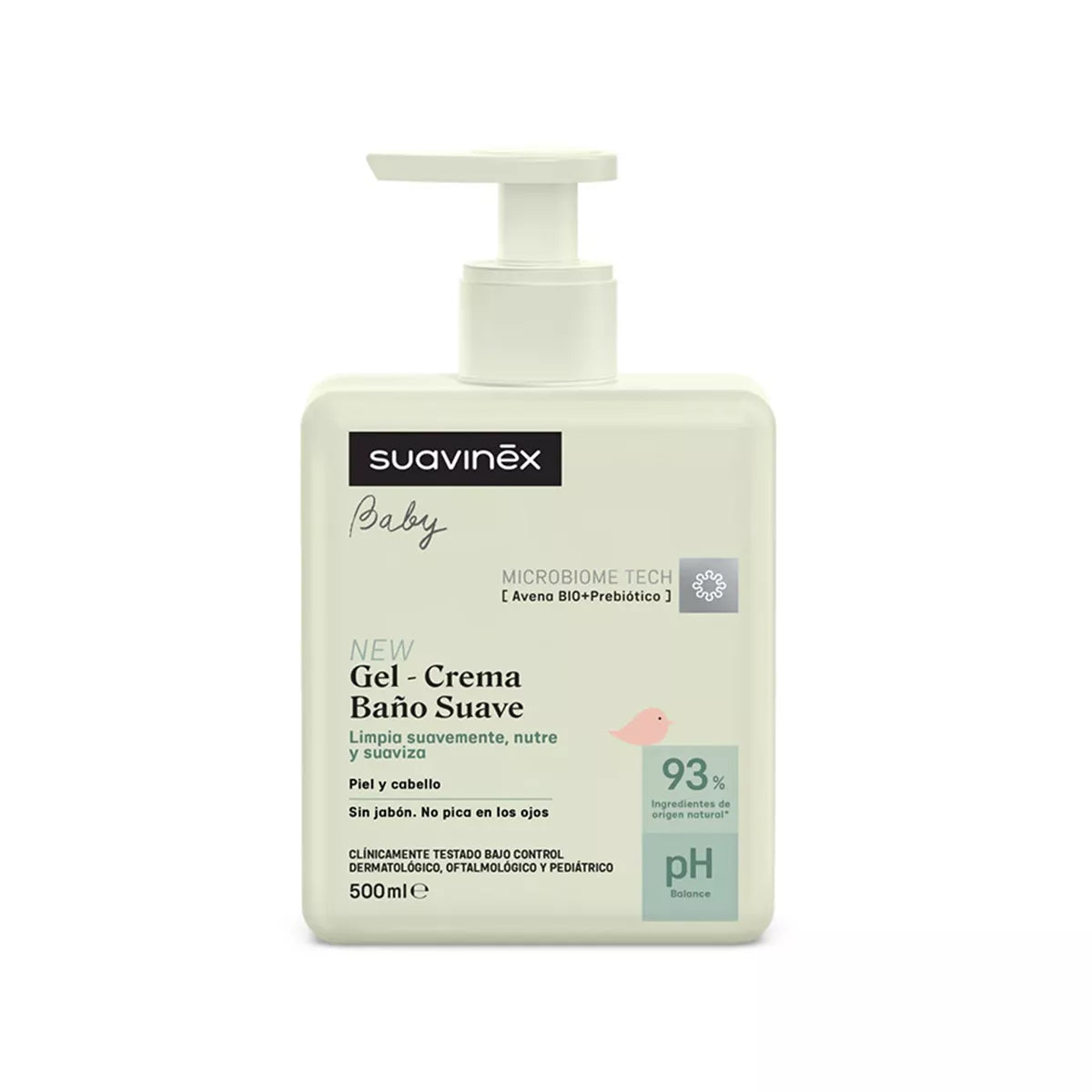 Suavinex – Gentle Bath Gel-Cream 500ml