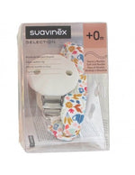 Suavinex Fabric Soother Clip – Kapëse Çuçe me Rrip Tekstil (+0m)