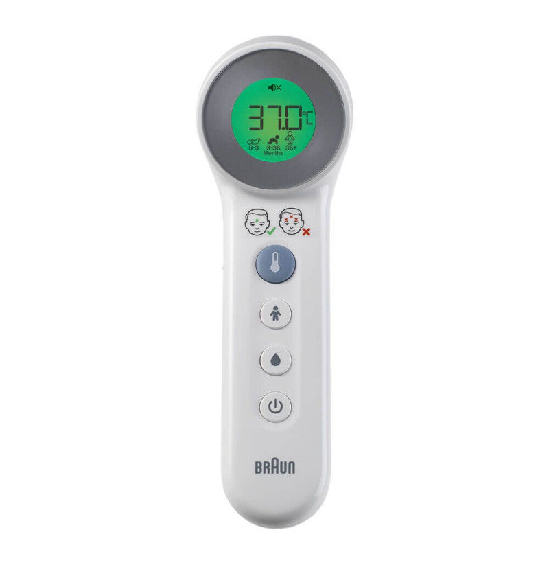 Braun - Termometer Balli dixhital pa prekje NoTouchForehead W/Age Precision BNT40