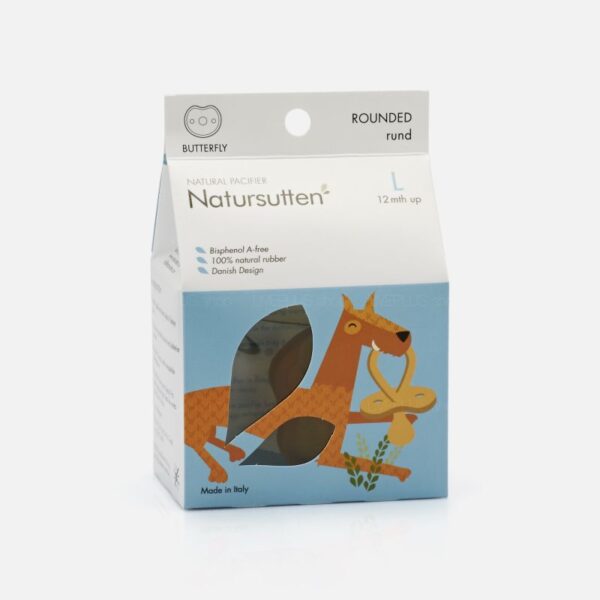 Natursutten- Butterfly Rounded Pacifier