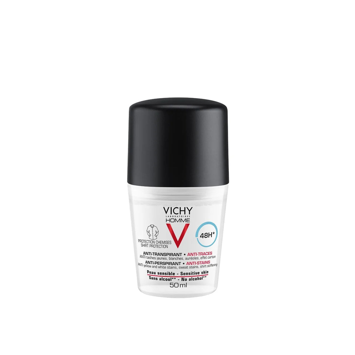 Vichy - Homme Anti-Perspirant Anti-Stains 48H Roll-On