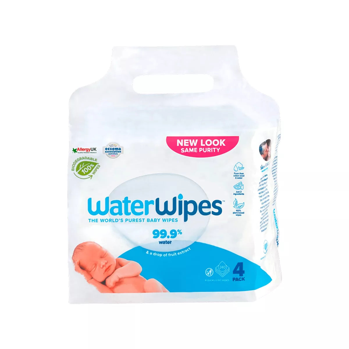 Water WipesPeceta me e paster ne bote per femijet