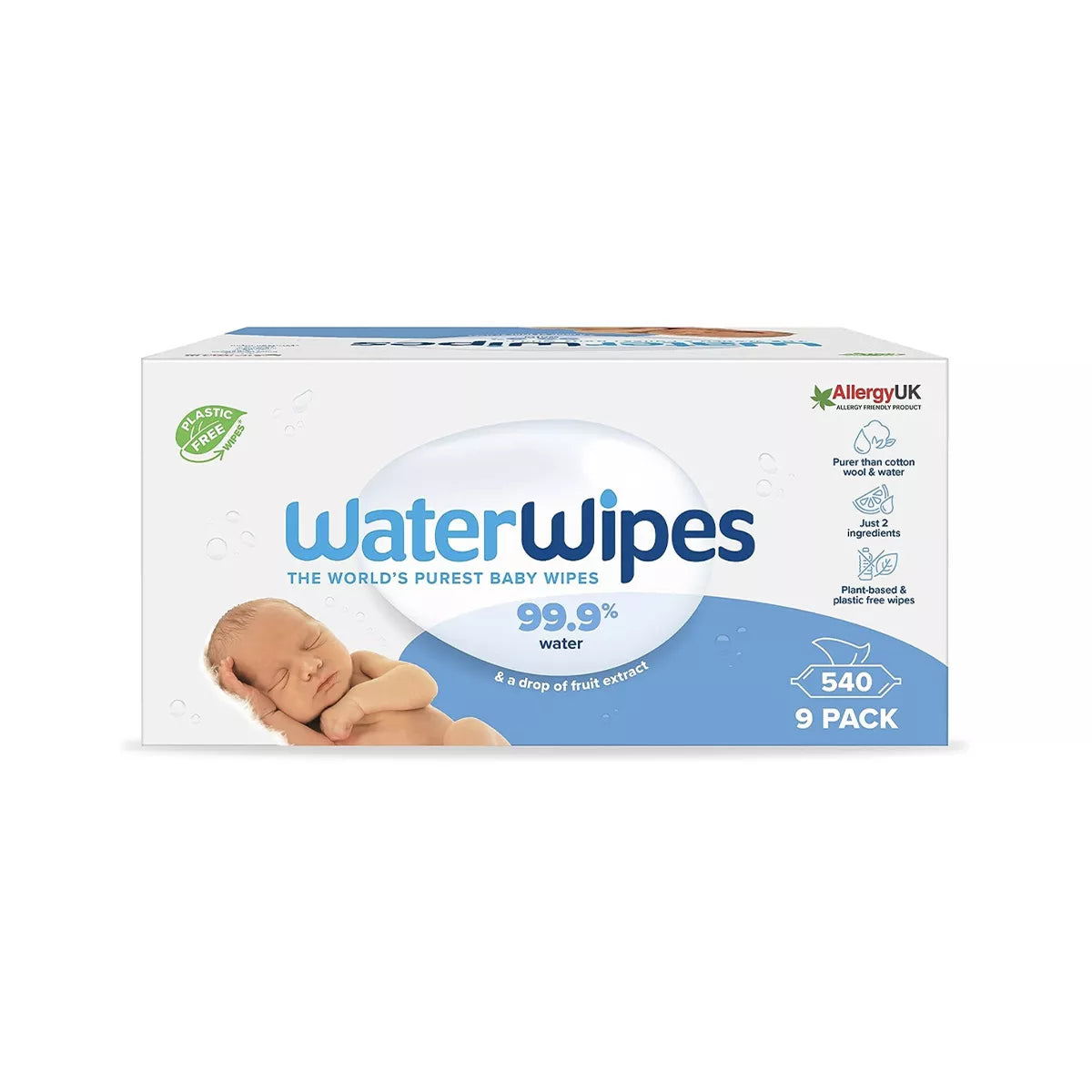 Water WipesPeceta me e paster ne bote per femijet