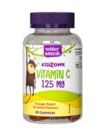 Webber natural -Kidzown Vitamin C 125 Mg * 60
