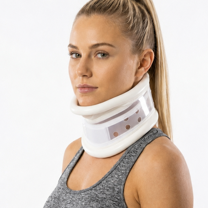 Gral Medical - Adjusted cervical collar, under-jaw support ( Qafore cervikale me rregullim ne nofull ) | Kodi 0105