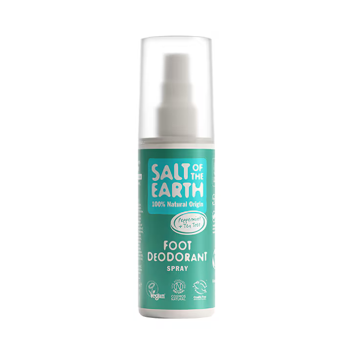 Foot Spray Deodorant – Peppermint + Tea Tree