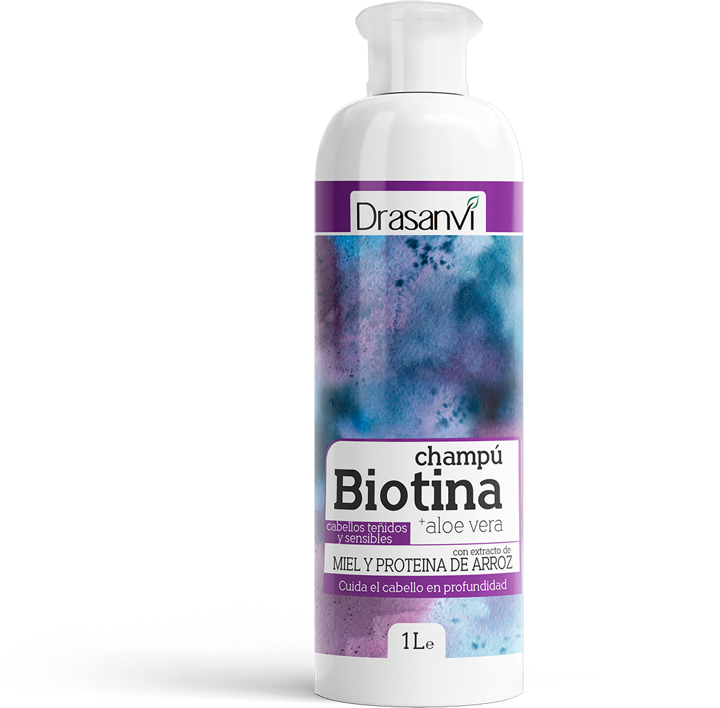 Shampo me Biotine dhe aloe vera- Per floke te lyer