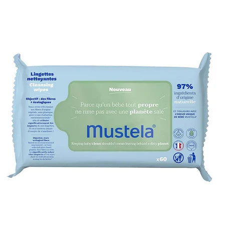 Mustela – Letra të lagura pambuku organik