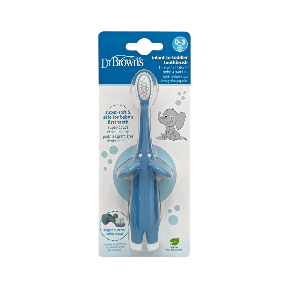 Furçë dhëmbësh për femijë nga 0-3 vjeç