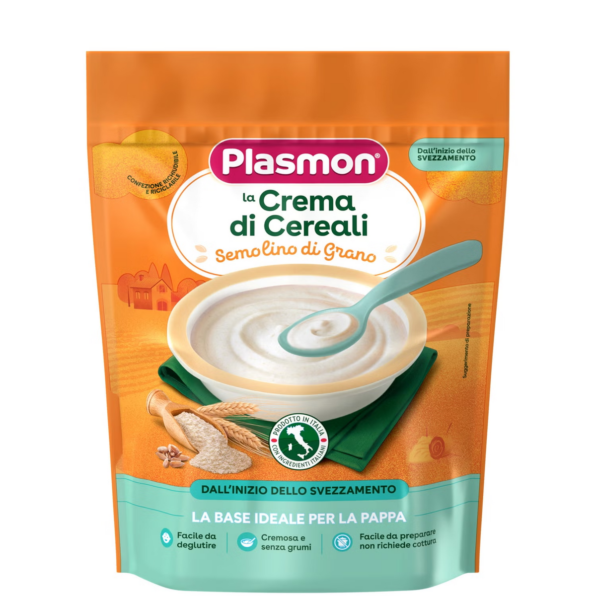 Plasmon Formaggino fuso con Parmigiano Reggiano