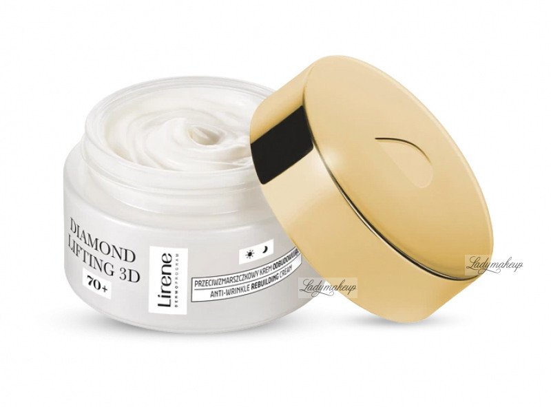 Lirene Diamond Lifting 3D Anti-Wrinkle Rebuilding Cream 70+ Day & Night 50 ml