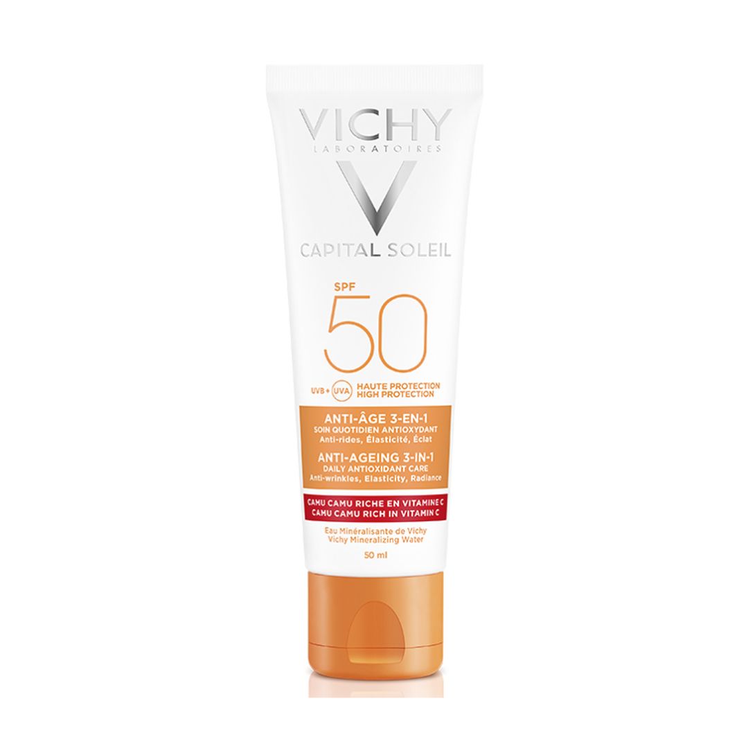 Vichy - Capital Soleil Anti-Ageing 3-in-1 SPF 50