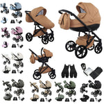 Karrocë Premium 3 në 1 për Fëmijë – Dizajn Modern & Komoditet Maksimal