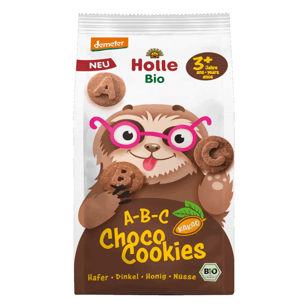 Holle Bio A-B-C Choco Cookies