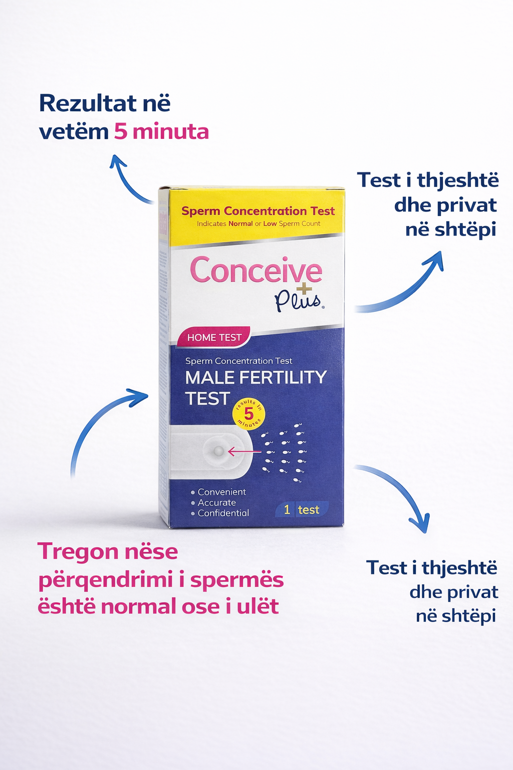 CONCEIVE PLUS - Male Fertility Test