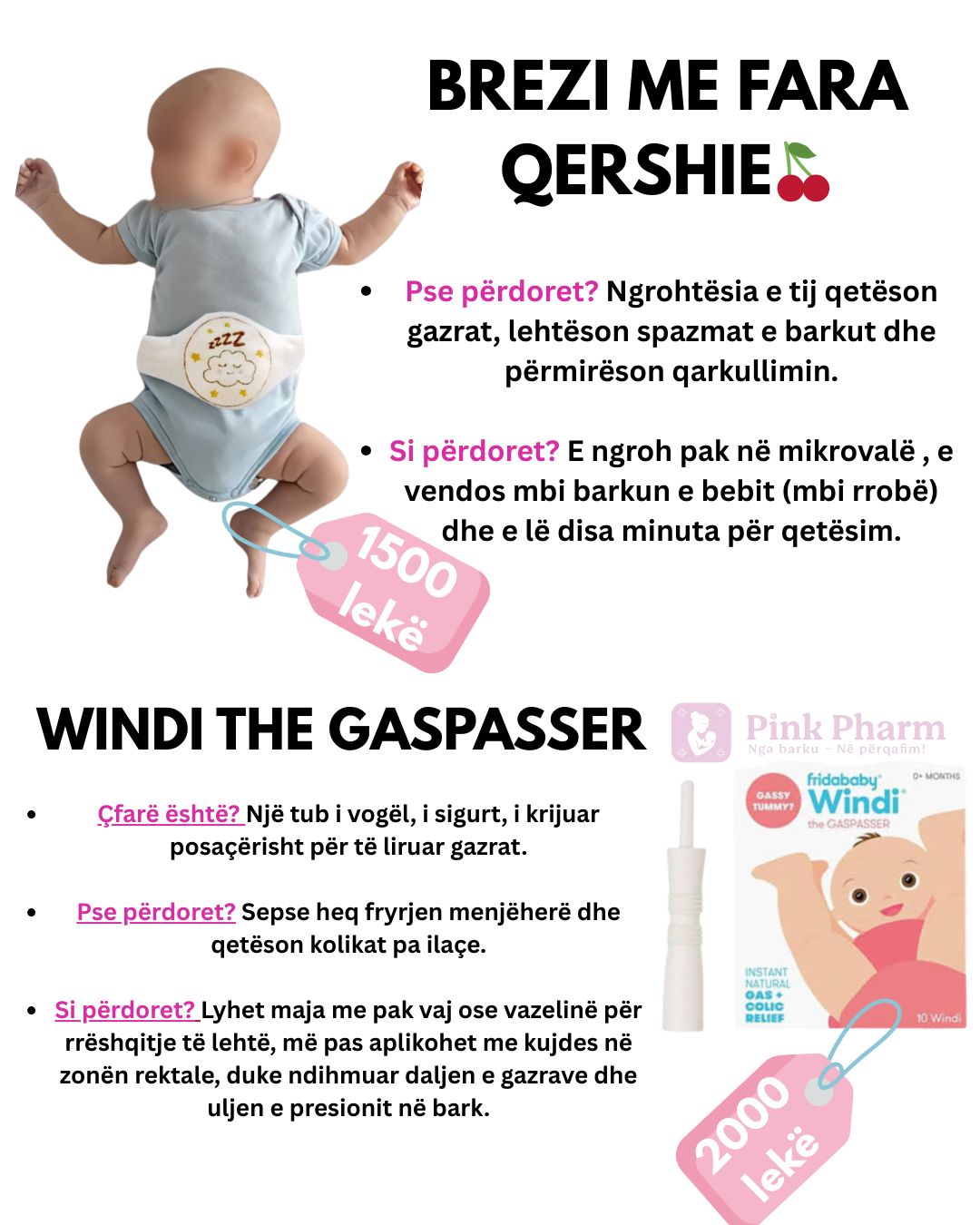 Frida Baby Windi gaspasser - Lehtesuesi I gazrave dhe kolikave te bebit