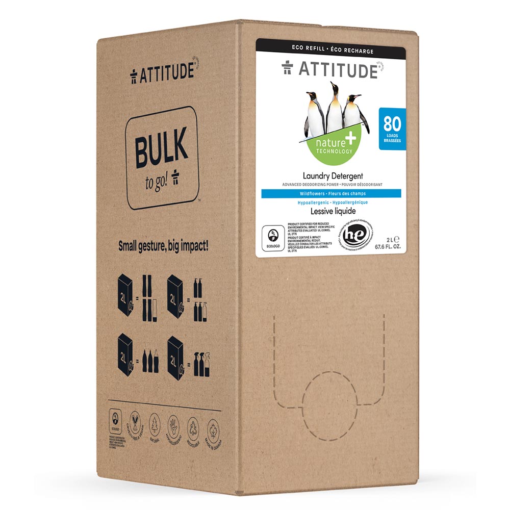 Attitude- LAUNDRY DETERGENT 4L WILDFLOWERS