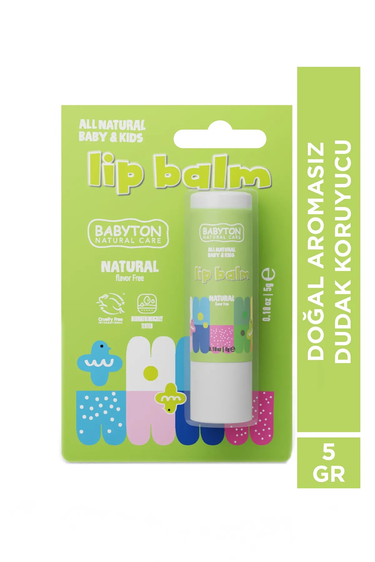 Babyton – Balsam Buzësh Natyral pa Aromë