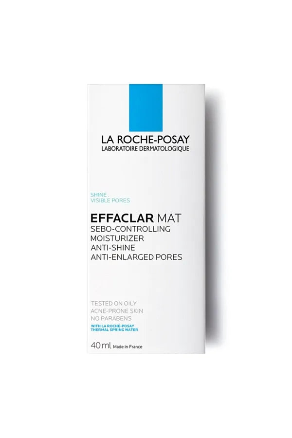 La Roche‑Posay Effaclar Mat – Hidratues Mat që Kontrollon Shkëlqimin (40 ml)