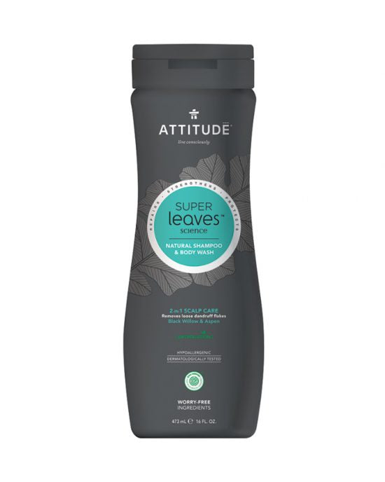 Attitude - MEN SCALP SHAMPOO &amp; BODY WASH