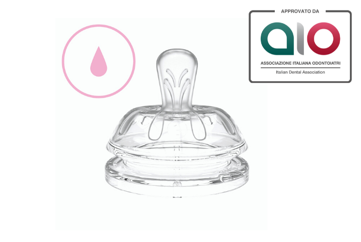 Nuvita Biberon Ushqyes me 1 pike 0m+ x2cp 6061