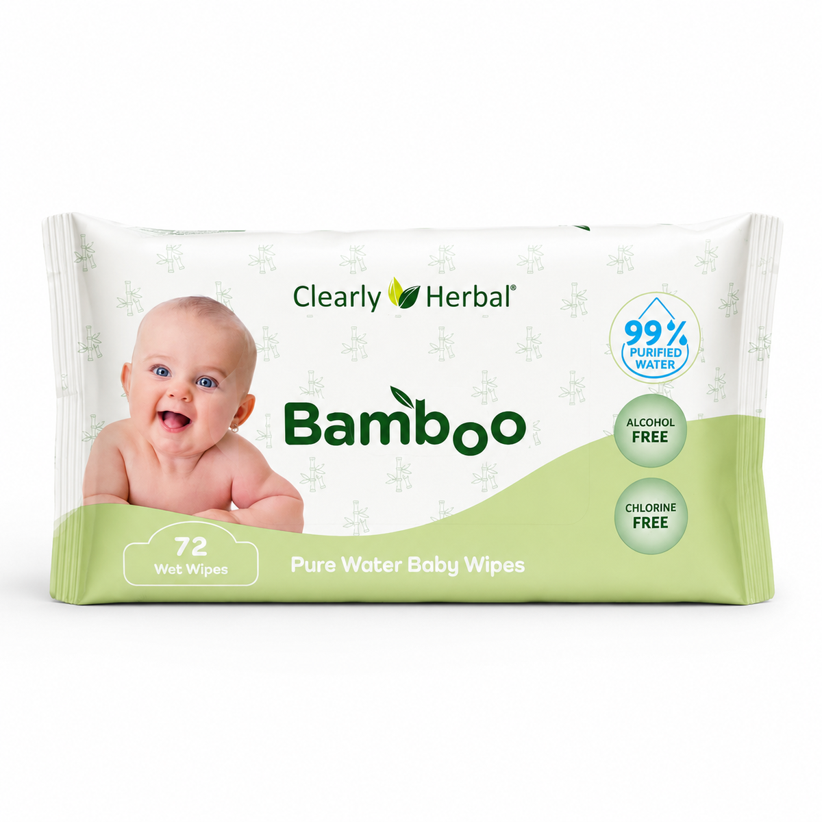 Bamboo Clearly Herbal - letra te lagura per bebe